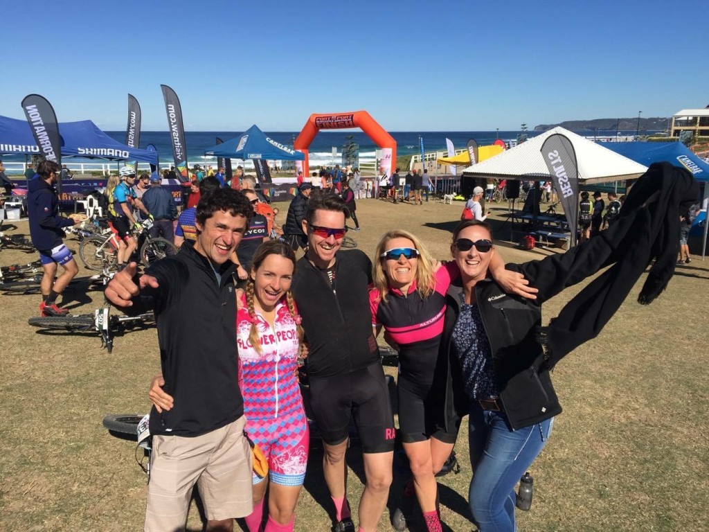 Newcastle finish line