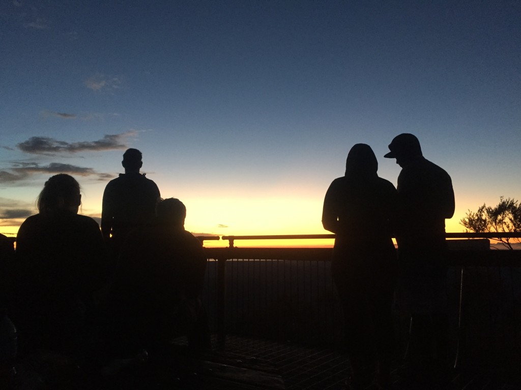 sun rise Mount Warning